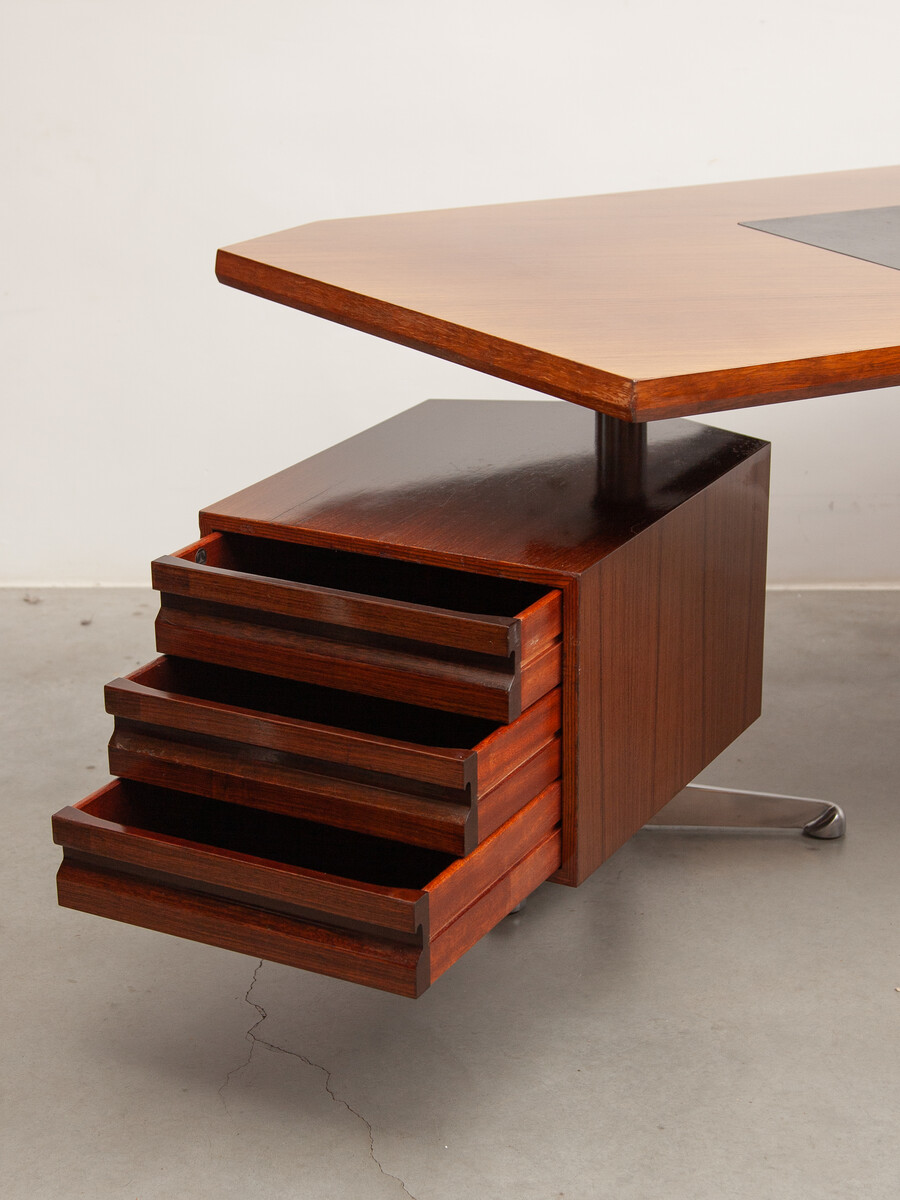 Boomerang Desk by Osvaldo Borsani for Tecno Milano, Italy, 1950s