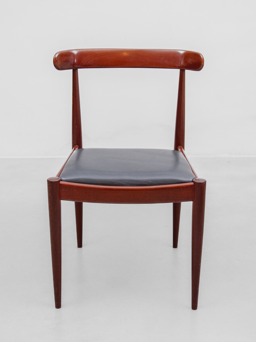 Alfred Hebndrickx set of 6 Dining chairs by Belform, 1960