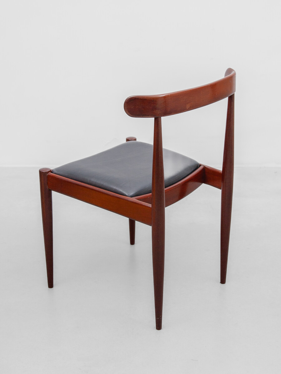 Alfred Hebndrickx set of 6 Dining chairs by Belform, 1960