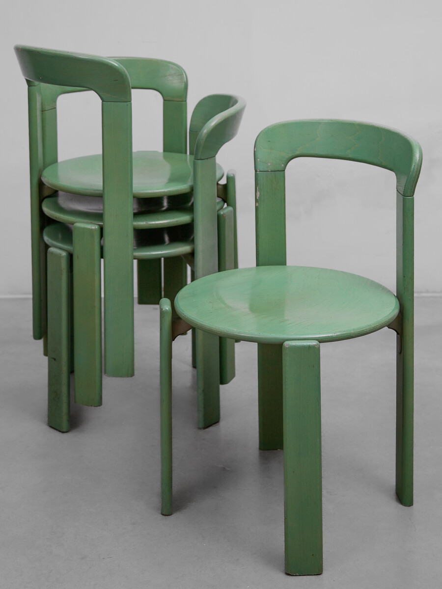 Kusch and Co Dining Set designed by Bruno Rey, 1979