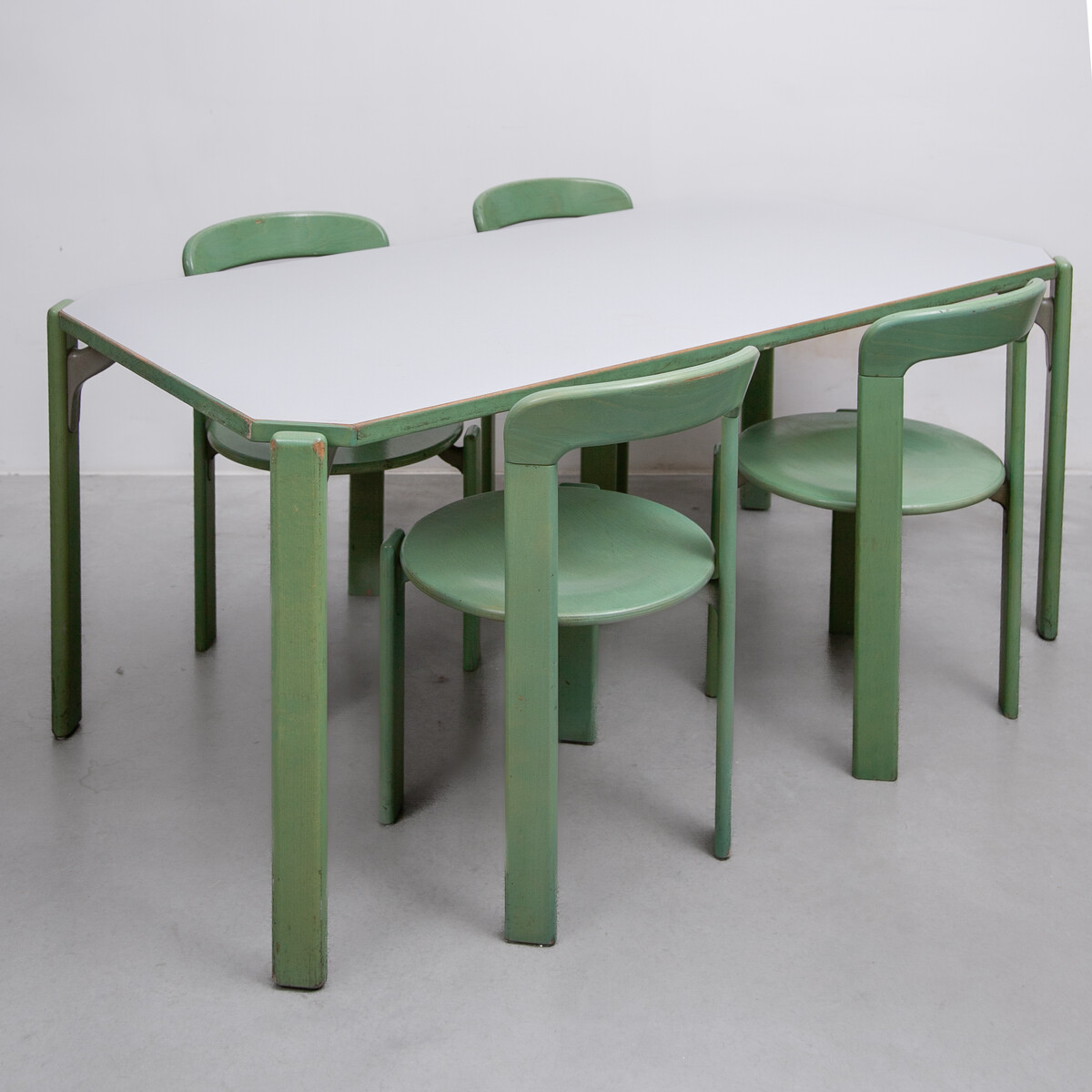 Kusch and Co Dining Set designed by Bruno Rey, 1979