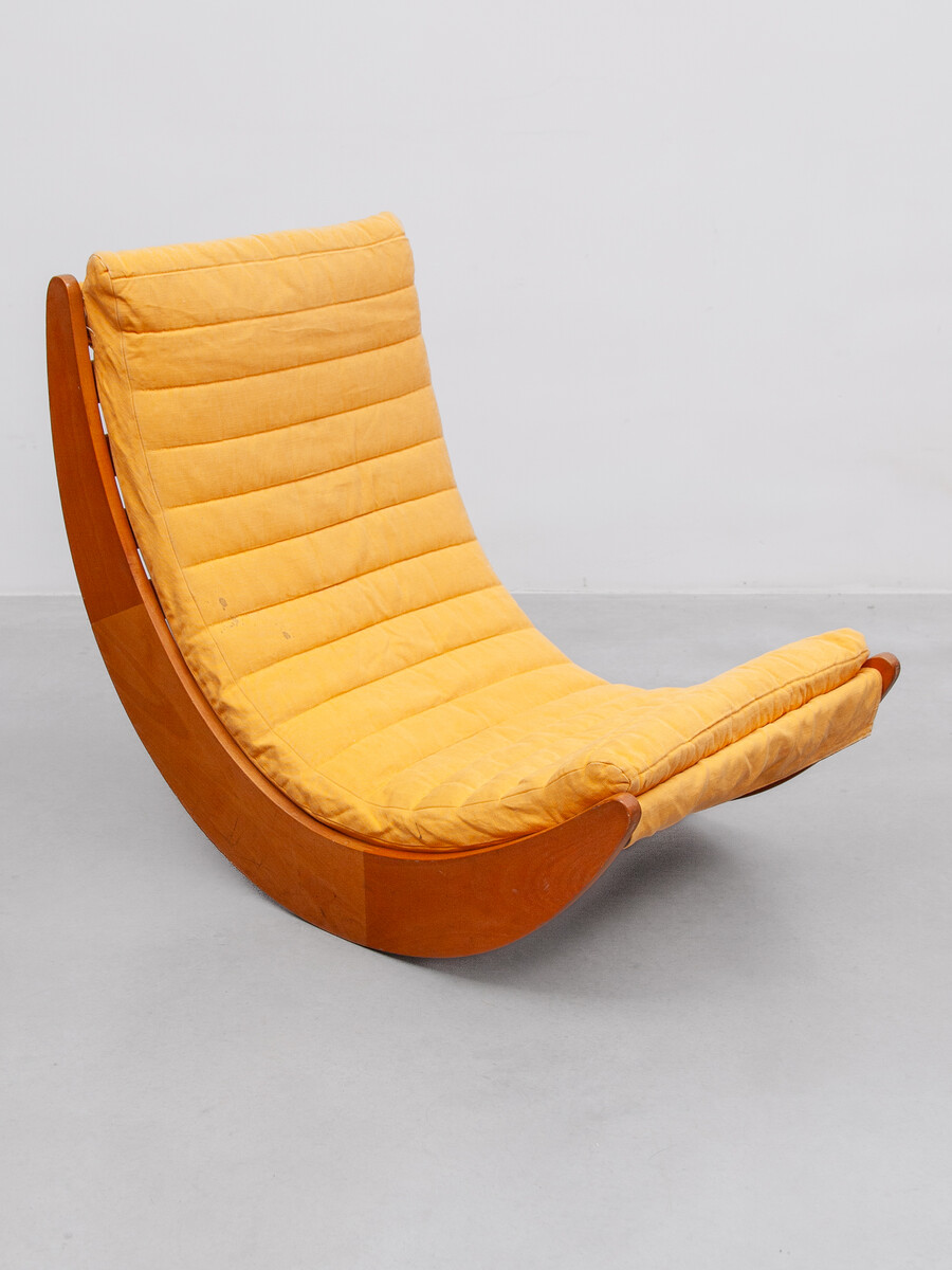 'Relaxer 2' Rocking Chair by Verner Panton for Rosenthal Studio-Line, 1974 